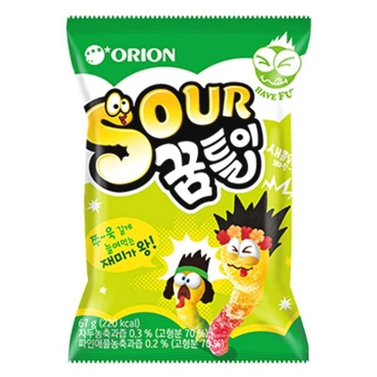 [ORION] - Sour Worm Gummies 67g