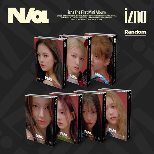 [7CD SET] izna - [N/a] (izna Ver.) (NFC_Nemo Ver.) - OUR K - POP