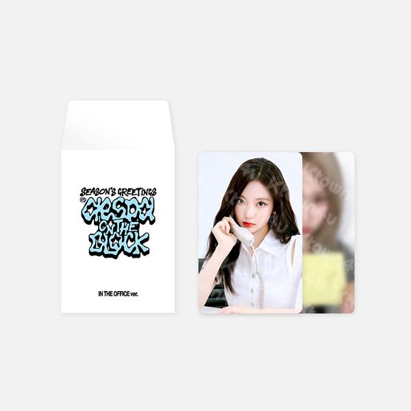 [2/12~ delivery] aespa - [2025 SM ARTIST SEASON'S GREETINGS MD] RANDOM TRADING CARD (B Ver.)