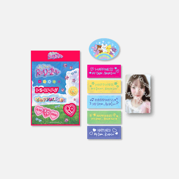 Red Velvet - [HAPPINESS : My Dear, ReVe1uv] REMOVABLE STICKER SET