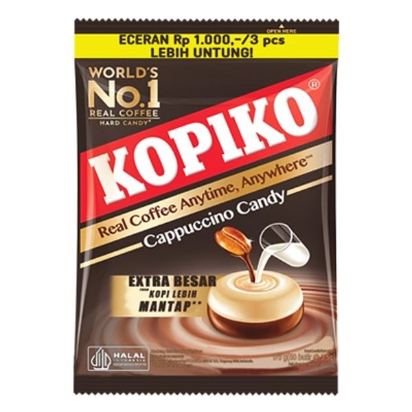 [KOPIKO] KOPIKO cappuccino candy 175g