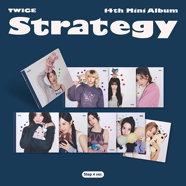 [9CD SET] TWICE - 14TH MINI ALBUM [STRATEGY] (Step4 Ver.) (Digipack Ver.) - OUR K - POP