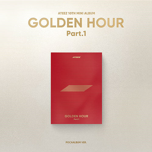 ATEEZ - GOLDEN HOUR : PART.1 10TH MINI ALBUM TOKTOQ GIFT POCAALBUM