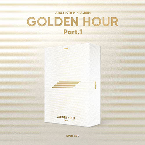 ATEEZ - GOLDEN HOUR : PART.1 10TH MINI ALBUM TOKTOQ GIFT PHOTOBOOK DIARY VER.