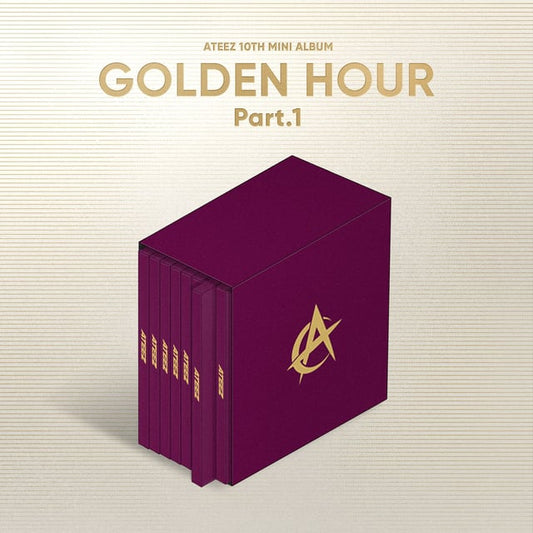ATEEZ - GOLDEN HOUR : PART.1 10TH MINI ALBUM TOKTOQ GIFT DIGIPAK SET
