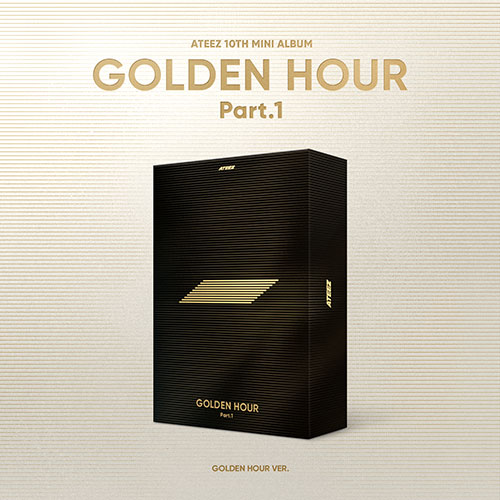 ATEEZ - GOLDEN HOUR : PART.1 10TH MINI ALBUM TOKTOQ GIFT PHOTOBOOK GOLDEN HOUR VER.