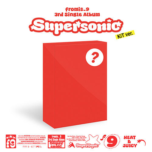 FROMIS_9 - SUPERSONIC 3RD SINGLE ALBUM KIT VER