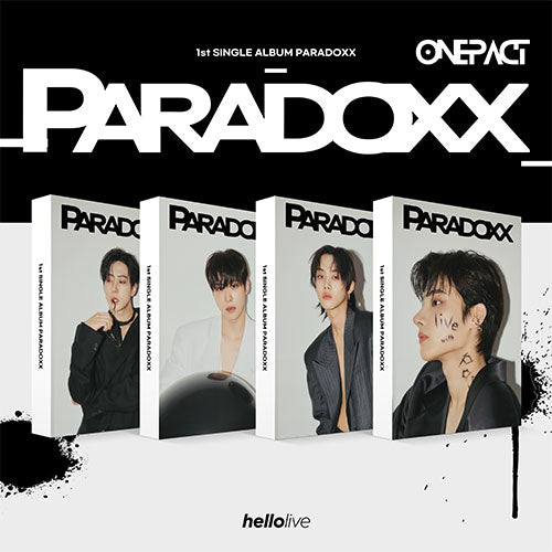 ONE PACT - PARADOXX 1ST SINGLE ALBUM HELLO PHOTOCARD VER SET