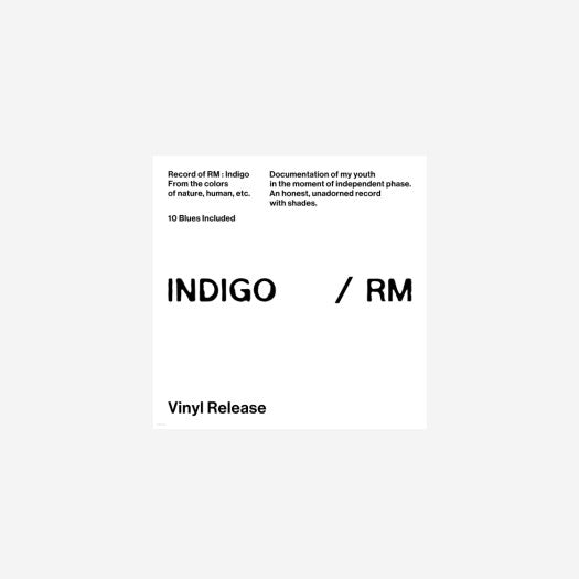 BTS RM Indigo LP