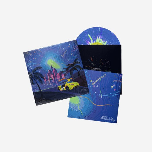 The Quiett Glow Forever LP Blue Splatter