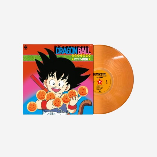 Dragon Ball Best Hit Compilation TV Anime Drangonball Best Hit LP Clear Orange