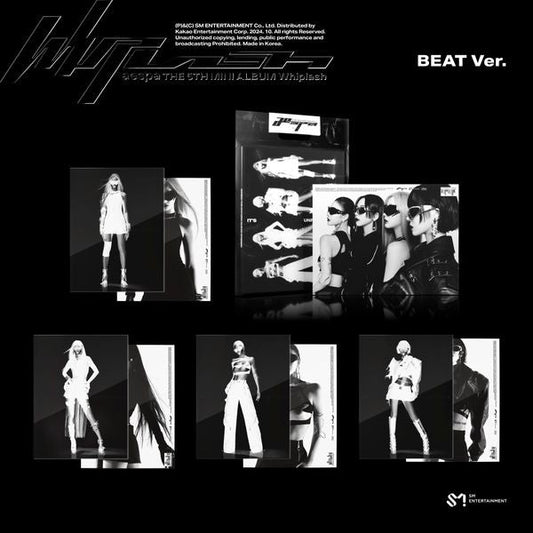 aespa - 5th Mini Album [Whiplash] (BEAT Ver.) (Random Ver.) - OUR K - POP