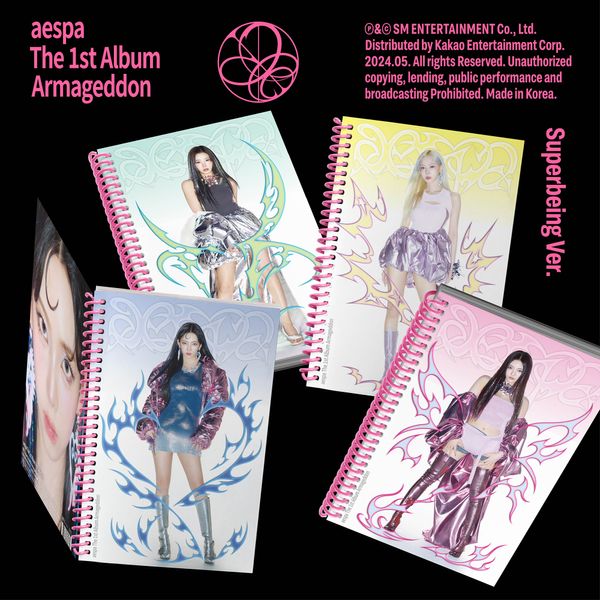 aespa - The 1st Album [Armageddon] (Superbeing Ver.) (Random Ver.) - OUR K - POP