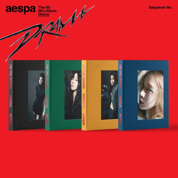 aespa - The 4th Mini Album [Drama] (Sequence Ver.) (Random Ver.) - OUR K - POP