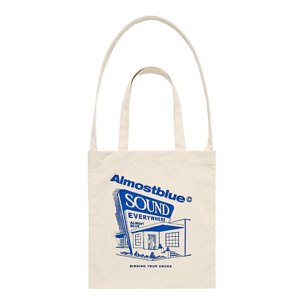 [Almostblue] Sound Graphic 2way Eco Bag [Cd Cartoon][Free] - OUR K - POP