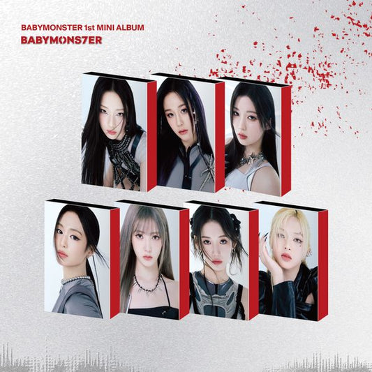 (ASA Ver.) BABYMONSTER - 1st MINI ALBUM [BABYMONS7ER] (YG TAG ALBUM VER.) - OUR K - POP