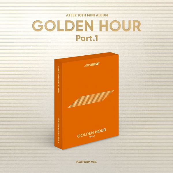 ATEEZ - 10th Mini Album [GOLDEN HOUR : Part.1] (Platform Ver.) - OUR K - POP