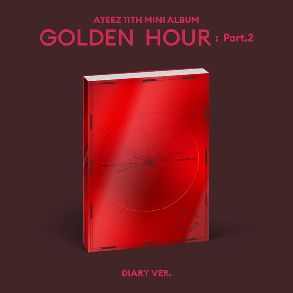 ATEEZ - 11th Mini Album [GOLDEN HOUR : Part.2] (Diary Ver.) - OUR K - POP