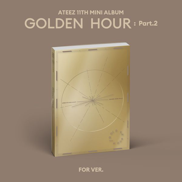 ATEEZ - 11th Mini Album [GOLDEN HOUR : Part.2] (For Ver.) - OUR K - POP