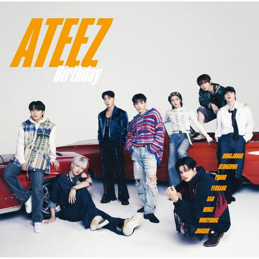 ATEEZ - JAPAN 4th Single Album [Birthday] (Flash Limited Edition) - OUR K - POP