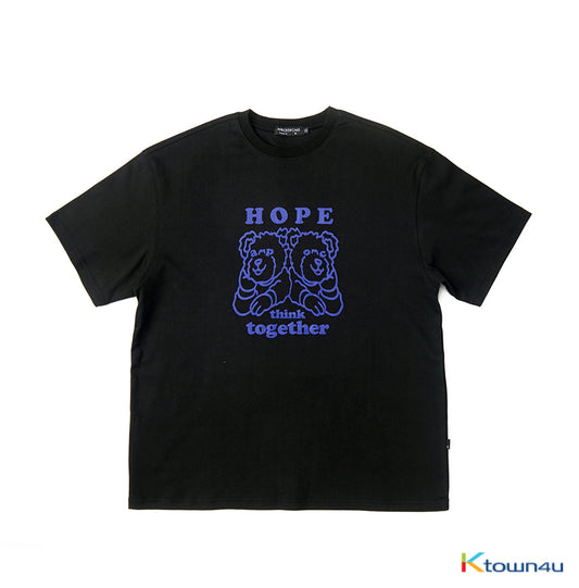 사이트판매전[APIECEOFCAKE] HTT 1/2 T-shirts_Black(M)