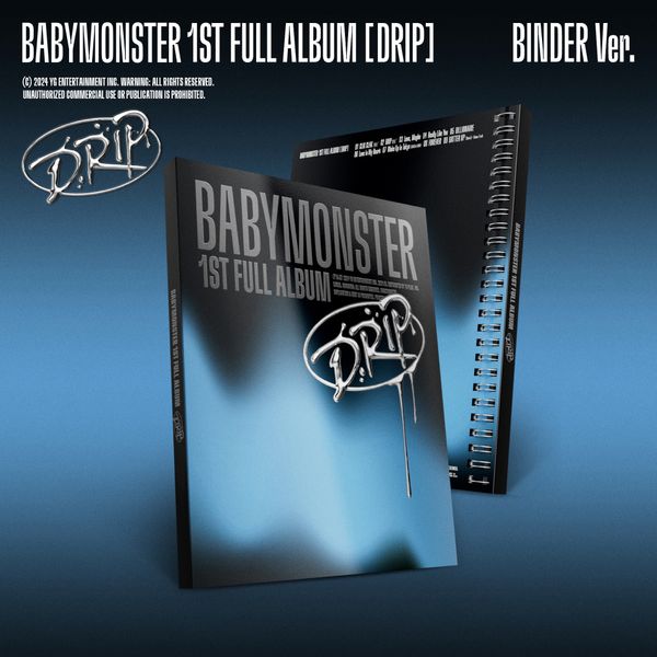 BABYMONSTER - 1st FULL Album [DRIP] (BINDER Ver.) - OUR K - POP