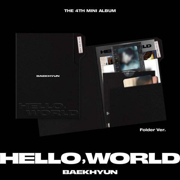 BAEKHYUN - 4th Mini Album [Hello,World] (Folder Ver.) - OUR K - POP