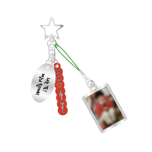 BAEKHYUN - [큥망진창 대환장파티 MD] ACRYLIC KEY RING - OUR K - POP