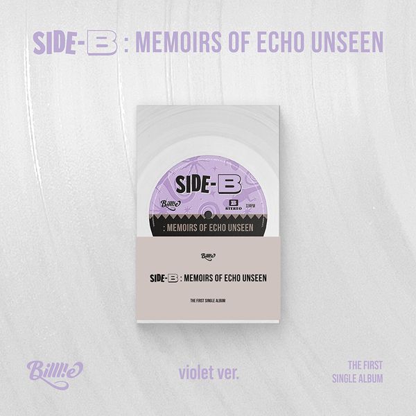 Billlie - the first single album [side - B : memoirs of echo unseen] (POCA) (violet ver.) - OUR K - POP