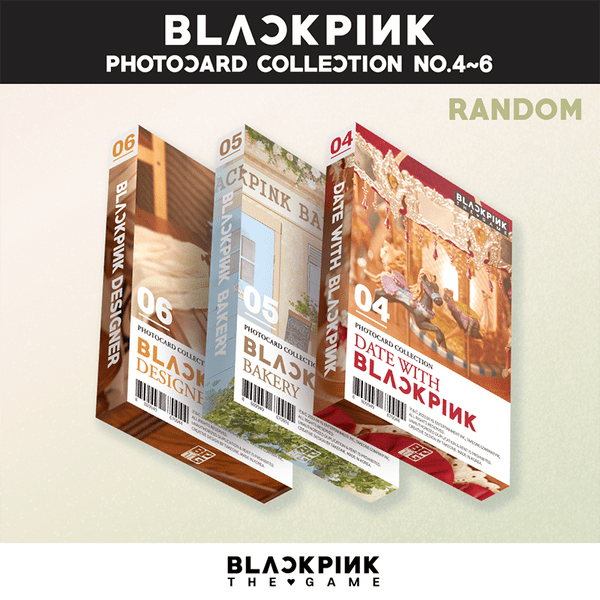 [BLACKPINK THE GAME] PHOTOCARD COLLECTION No.4~6 (RANDOM) - OUR K - POP