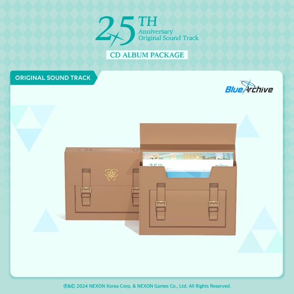 BLUE ARCHIVE 2.5th ANNIVERSARY OST (CD ALBUM PACKAGE) - OUR K - POP