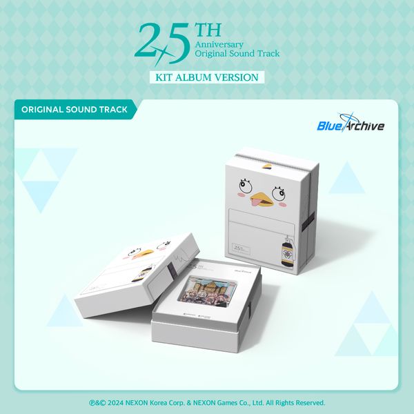 BLUE ARCHIVE 2.5th ANNIVERSARY OST (KIT ALBUM PACKAGE) - OUR K - POP