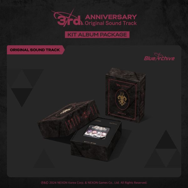 BLUE ARCHIVE 3rd ANNIVERSARY OST (KIT ALBUM PACKAGE) - OUR K - POP