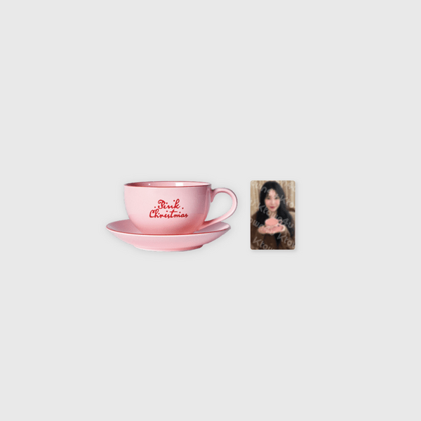 BoA - [2024 PINK CHRISTMAS] PINK CHRISTMAS CUP & SAUCER SET - OUR K - POP