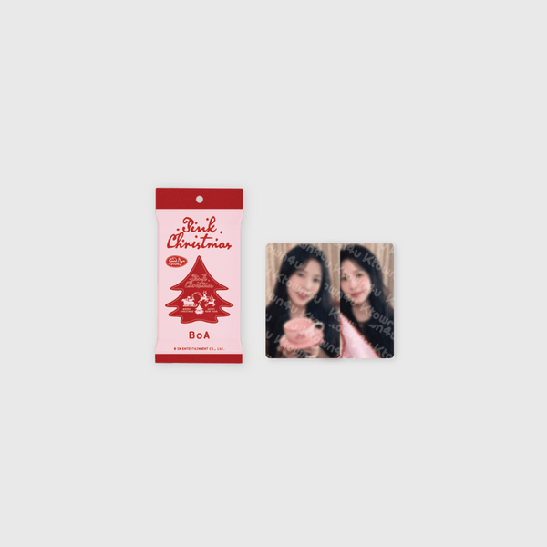 BoA - [2024 PINK CHRISTMAS] PINK CHRISTMAS PHOTO CARD RANDOM PACK - OUR K - POP