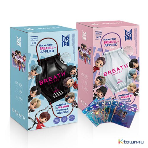 [BREATH] TinyTAN SQUARE KIT(2color)+TinyTAN Case - OUR K - POP