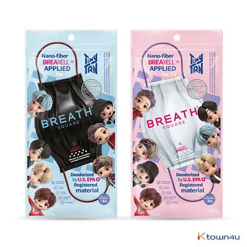 [BREATH] TinyTAN SQUARE(2color) - OUR K - POP