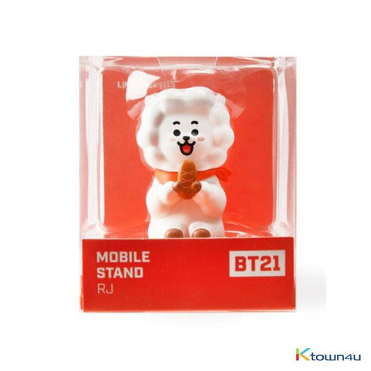 [BT21] lineFriends BT21 RJ figures phone stand - OUR K - POP