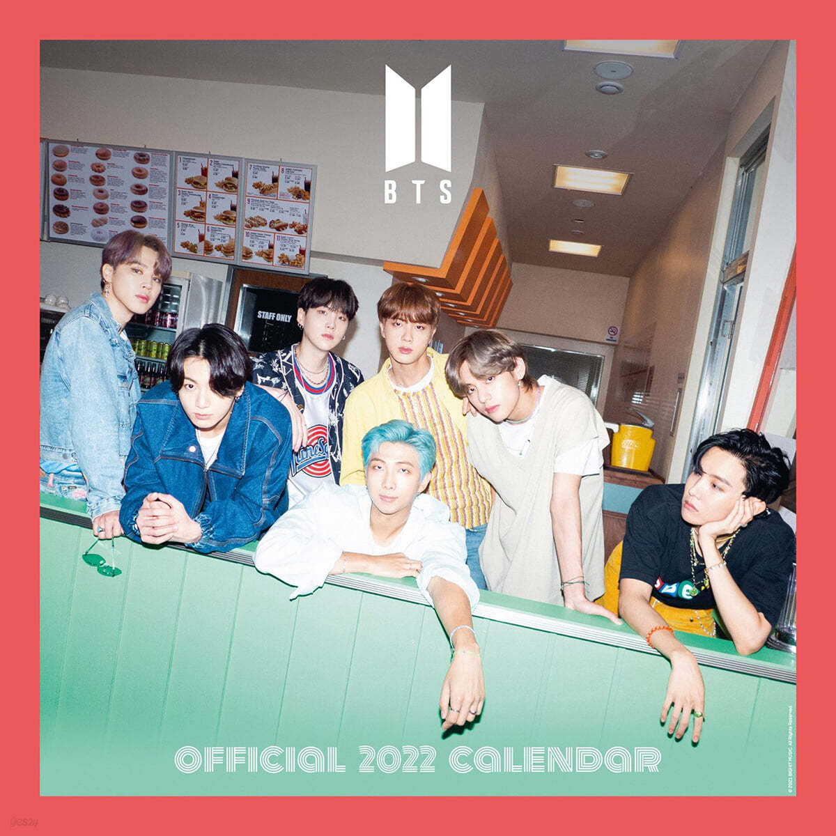 BTS - 2022 OFFICIAL CALENDAR - OUR K - POP