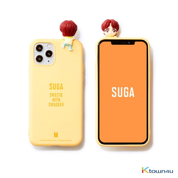 BTS - BTS Character Figure Color Jelly Case_Nickname (SUGA) - OUR K - POP