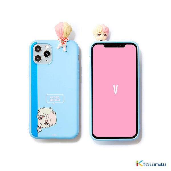 BTS - BTS Character Figure Color Jelly Case_Peek - a - boo (V) - OUR K - POP