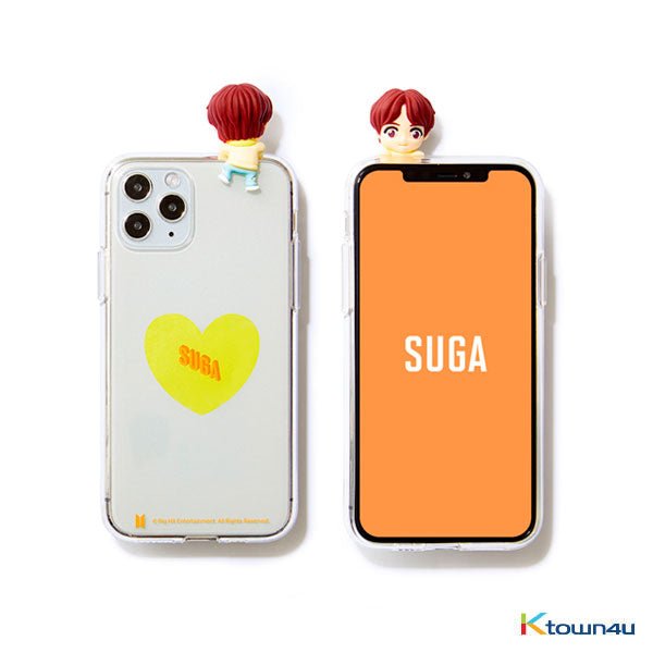 BTS - BTS Character Figure Jelly Case_Heart (SUGA) - OUR K - POP