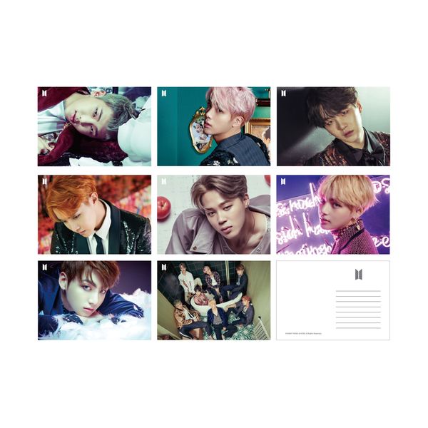 BTS - POSTCARD WINGS - OUR K - POP