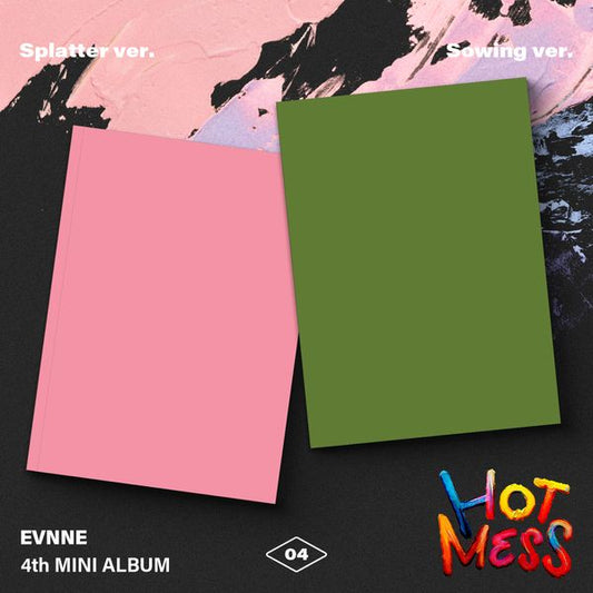 [Cafe Event] EVNNE - 4th Mini Album [HOT MESS] (Random Ver.) - OUR K - POP