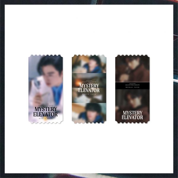 CHA EUN - WOO - [2024 Just One 10 Minute [Mystery Elevator] MD] SPECIAL TICKET - OUR K - POP