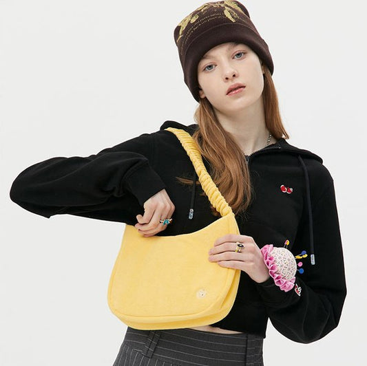 Cherry Terry Shoulder Bag [YEA][1] - OUR K - POP