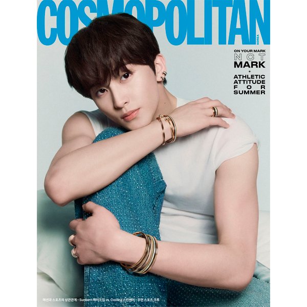 COSMOPOLITAN 2024.06 A Type (Cover : NCT : MARK / Contents : NCT : MARK 16p, TWICE : NAYEON 10p) - OUR K - POP