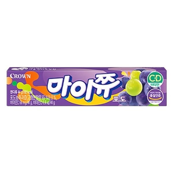 [CROWN] - Mychew grape 44g - OUR K - POP