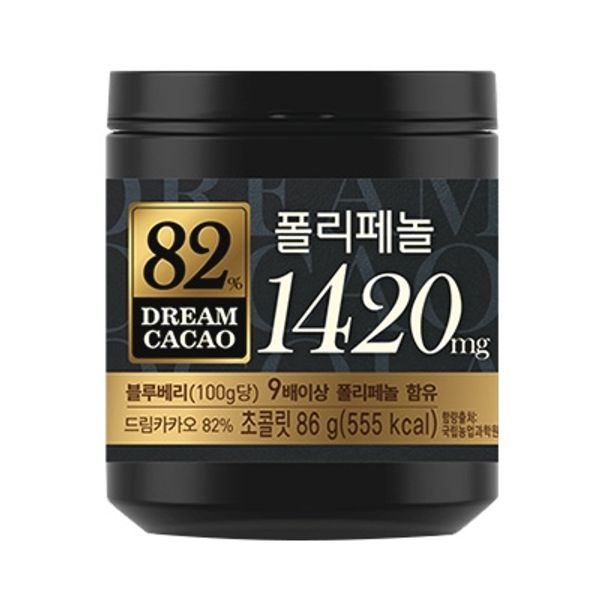 [Lotte] -wellfood Dream Cacao(82%) 86g