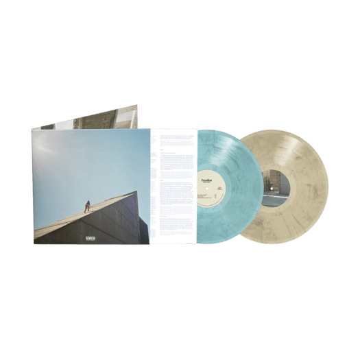 Daniel Caesar 1st Album Freudian Secondtrack Exclusive LP Transparent Turquoise Marble Translucent Brown Marble 1000 Limited (2LP) - OUR K - POP